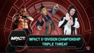 TNA Wrestling Hard to Kill 2024 Chris Sabin vs El Hijo del Vikingo vs Kushida for the TNA X Title [upl. by Larena443]