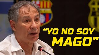 Holan se molesta quotYo no soy mago Ni los jugadores son Messiquot [upl. by Orgel]