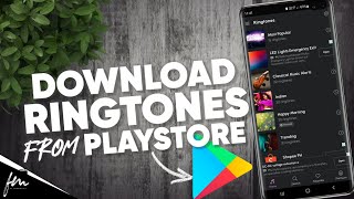 How to download Ringtones on Android from Playstore [upl. by Durning]