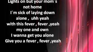 Adam Lambert  Fever lyrics [upl. by Adlen]