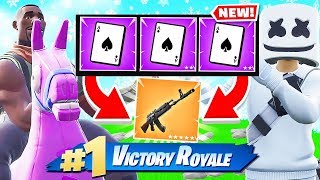 SPOONS CARD GAME NEW Creative Game Mode in Fortnite [upl. by Ahsercal]