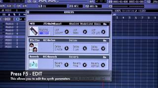 Roland MV8800  Creating A Dub Step Wobble Bass [upl. by Treble]