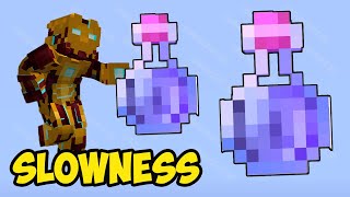 MINECRAFT How to Make SLOWNESS Potion 2024 Full Guide [upl. by Noivert]