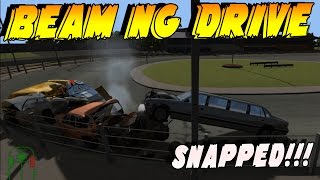 BeamNg drive  Limo Wrecking jacking trains [upl. by Sesmar]