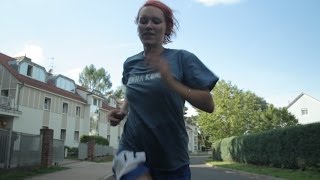 Clara rennt  VolNet Spenden Triathlon [upl. by Berliner]