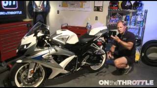 Performance Upgrades GSXR600 Setting Sag [upl. by Mott]