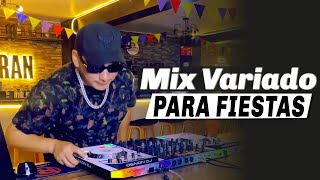 MIX VARIADO PARA FIESTAS 02  DJ ROLL PERÚ [upl. by Nnairol]