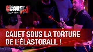 Cauet passe sous la torture de notre fameux Elastoball à cause dAlizée  CCauet sur NRJ [upl. by Pich]