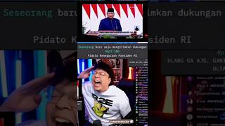 PAK PRESIDEN PRABOWO SAMPAI SPEAK UP 🤣 deankt shorts [upl. by Elyn]