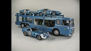 Bartoletti Transporter and the Cobra Daytona Coupe 1964 Tour De France [upl. by Tacita242]