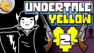 Confronting The Mysterious Figure Undertale Yellow Gameplay 2 Finale  UNDERLAB [upl. by Dlorag]