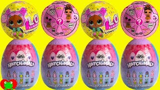 LOL Dolls Gets Hatchimals Surprise Eggs [upl. by Easton]