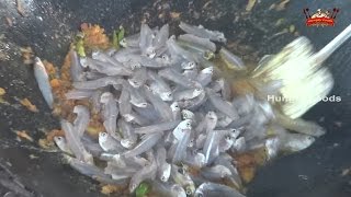 105 Small Nethili Fish Fry  Simple Nethili Fry Recipe  Village Style Hungry Foods [upl. by Aivuy]