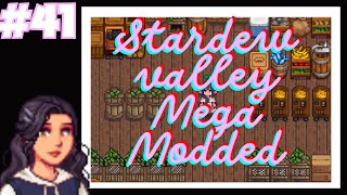 Mega modded SDV 16 Lets play Part 41 Getting what for Feast of the winter star [upl. by Uot]