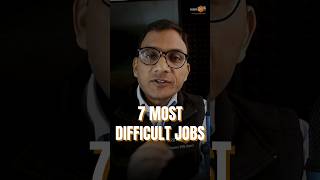 7 Most Difficult Jobs ixambee job trendingshorts [upl. by Oznole]