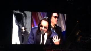 KISS  Rock n Roll Hall Of Fame Induction Speech Brooklyn NY 4102014 [upl. by Wiener]