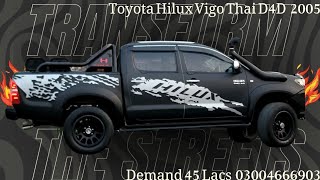 Toyota Hilux Vigo 2005 Model Thai 1KDD4D Automatic Sale Review Video 03004666903 4x4 Motors [upl. by Haggai83]