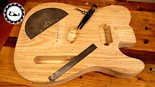 Micawber telecaster build part 3 [upl. by Orji]