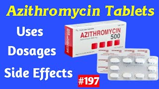 Azithromycin Tablets ip 500mg Hindi  Azithral 500 mg Tablet Uses  Azicip 500 Tablet Uses in Hindi [upl. by Alberta]