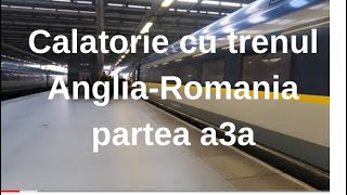 Calatorie cu trenul Anglia Romania partea a3a Viena Budapesta [upl. by Ralaigh]