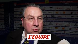 Foot  L1  Reims  Caillot «Un nul à Lyon est un exploit» [upl. by Airotkciv]