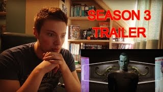 STAR WARS REBELS  SEASON 3 TRAILER REACTION [upl. by Breed]