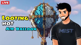 Looting a Mysterious HOT Air Balloon  Mineshaft and Monsters Ep 2  Minecraft Live [upl. by Avaria]