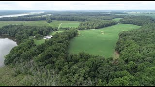 SOLD Tamsey Farms a 100 acre WATERFRONT farm in Easton Maryland [upl. by Ikciv442]