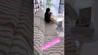 Perfect Living Room Makeover Matching Sofa Covers amp Home Goods mattresscoversheet sofacover 0 [upl. by Nakashima]