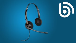 Plantronics HW510 and HW520 Headset Introduction [upl. by Ettenawtna]