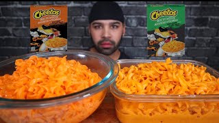 CHEETOS MAC amp CHEESE BOLD amp CHEESY AND CHEESY JALAPEÑO MUKBANG [upl. by Whitcomb]