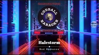 Halestorm  Bad Romance karaoke instrumental lyrics  RAFM Oddball Karaoke [upl. by Nolat]