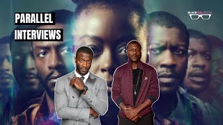 Aldis and Edwin Hodge Discuss a New Parallel to SciFi in Their Latest Film [upl. by Carolyne]