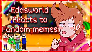 •Eddsworld reacts to Fandom memes part 2• ꧁CᴏsᴍɪᴄNᴜɢɢs꧂ [upl. by Araec]