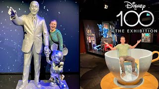 Disney100 The Exhibition in London FULL Tour amp Review [upl. by Aibara]