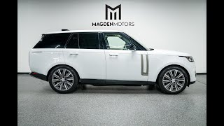 2024 Land Rover Range Rover P550 Autobiography Sport Hybrid Fuji White For Sale [upl. by Adamson]