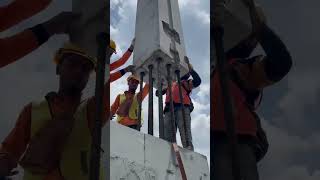 installation column in Height site [upl. by Cressida]