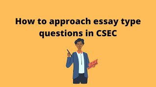 HOW TO ANSWER ESSAY QUESTIONS IN SOCIAL STUDIES [upl. by Niwrud473]