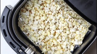 Air fryer Popcorn  How to make popcorn in air fryer  Quick amp Easy [upl. by Leuneb961]