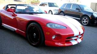 1994 Dodge Viper RT10 CUSTOM HOT CAR LOOK Sitting on 20inch Asanti wheels [upl. by Ellenrad]