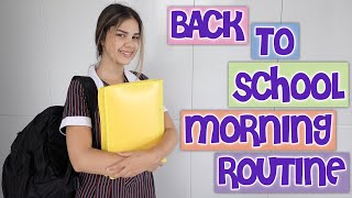 First Day Back at School Morning Routine 2021  Graces Room [upl. by Linoel]