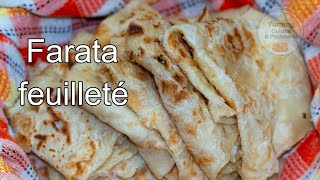 Farata feuilleté étape par étape Mauritian cuisine 🇲🇺 [upl. by Annonyw]