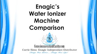 Enagic Water Ionizer Machine Comparison Part 2 of 3 [upl. by Wakerly]