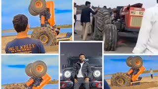 Nishu Deswal Tractor last stunt video official videoviralvideo tending [upl. by Connie]