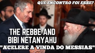 Rabino Mendel Schneerson pede a Benjamin Netanyahu que quotACELERE A VINDA DO MESSIASquot [upl. by Stacia695]