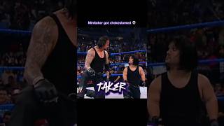 Undertaker met MiniTaker 🤣 wwe undertaker [upl. by Bettye]