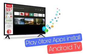 How To Install Google Play Store App In Lg Samsung Sony singer smart tv  Tv Te Kivabe App [upl. by Ellerad133]