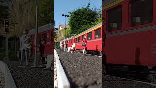 Abfahrt gartenbahn gardenrailway trainspotting [upl. by Eulaliah]