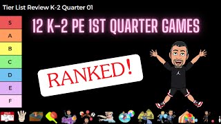 12 Fun PE Games For Grades K2nd Ranked  Start Your First Quarter Off Right [upl. by Jermayne]