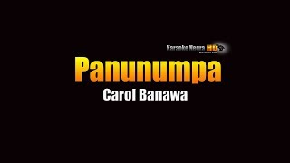 Panunumpa  Carol Banawa KARAOKE [upl. by Aynatahs]